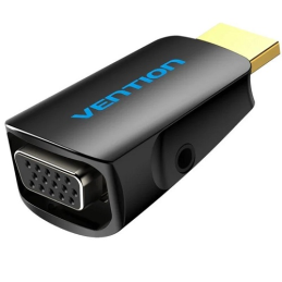 Adaptador Conversor Vention HDMI Macho a VGA Fêmea/Audio Jack 3.5mm