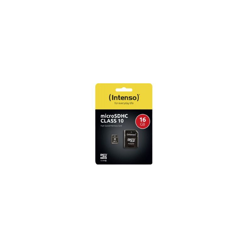 Cartão de Memória microSD 16Gb (Classe 10) - INTENSO