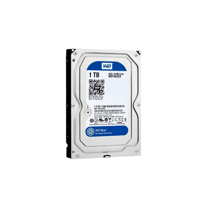 Disco Rígido 3,5" 1TB 7200RPM 64MB SATA III - Western Digital Blue