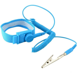 Pulseira ESD anti-estática ajustável + cabo