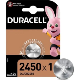 Pilha de Botão Duracell CR2450 3V