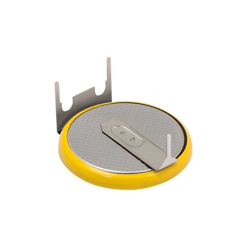 Pilha de Lithium Horizontal 3V CR2450 (3 Pinos Soldar)