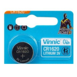 Pilha Lithium 3V CR1620 - VINNIC
