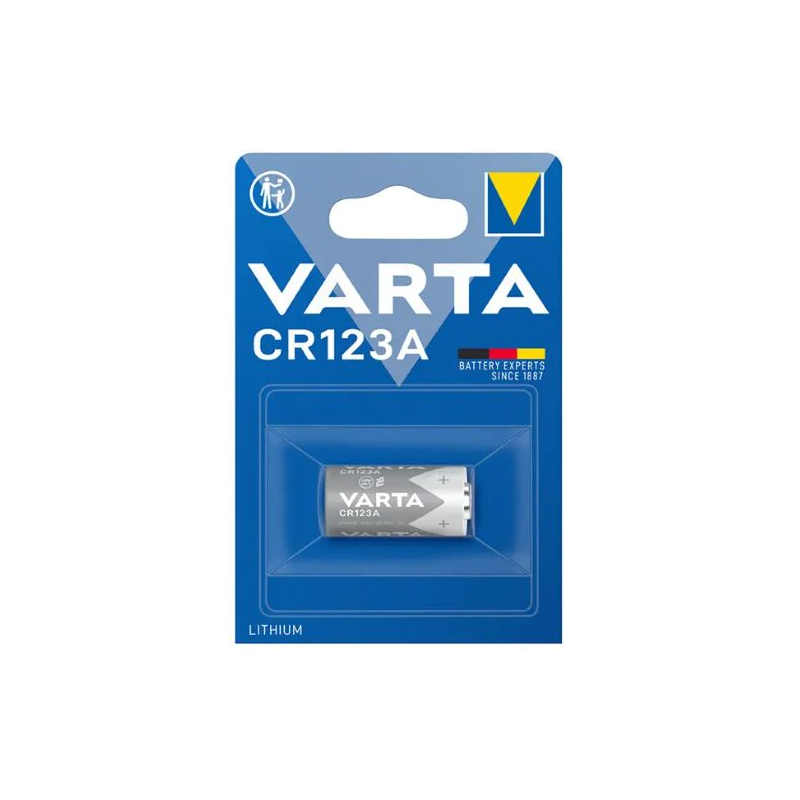 Pilha CR123A 3V - VARTA