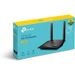 Router TP-Link TL-MR100 N300 Single-Band WiFi 4 4G LTE 10/100Mbps - TL-MR100