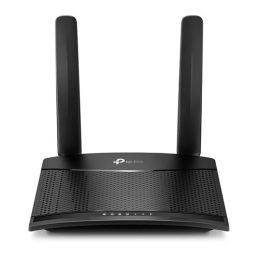 Router TP-Link TL-MR100 N300 Single-Band WiFi 4 4G LTE 10/100Mbps - TL-MR100