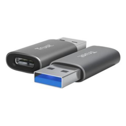 Pack 2 adaptadores USB-A para USB-C TRUST