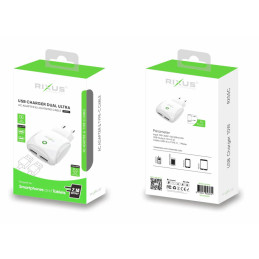 RIXUS USB Charger Dual Ultra RX55C