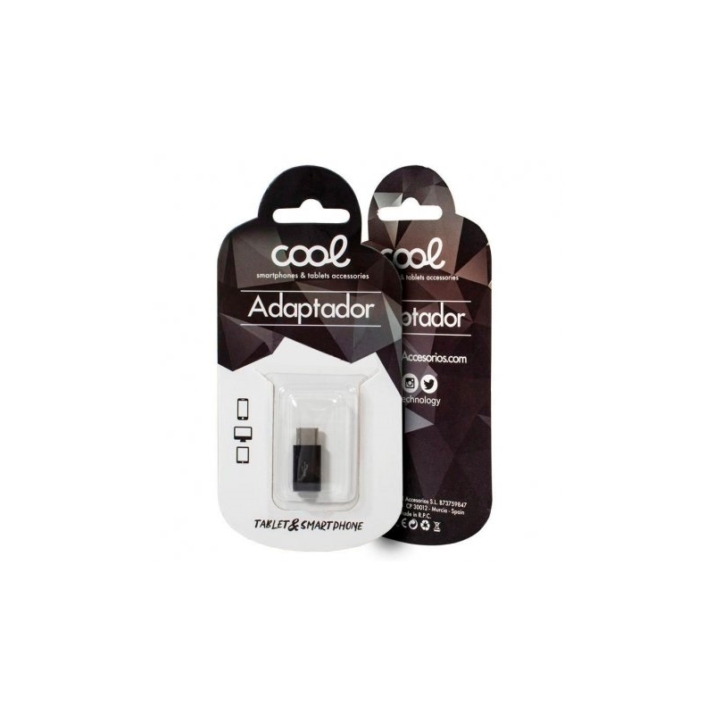 Adaptador COOL Conector Micro-usb p/ Tipo C (Universal)