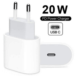 Apple Carregador para iPhone e iPad USB Tipo C (20W) - Original