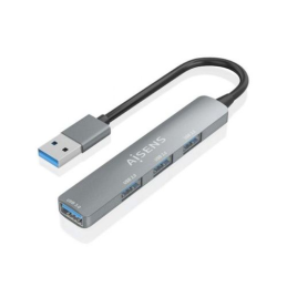 Hub USB 3.0 Aisens 4 x USB Cinza