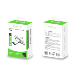 Leitor de cartões Multi-Funcional Rixus RXCR4 4-1