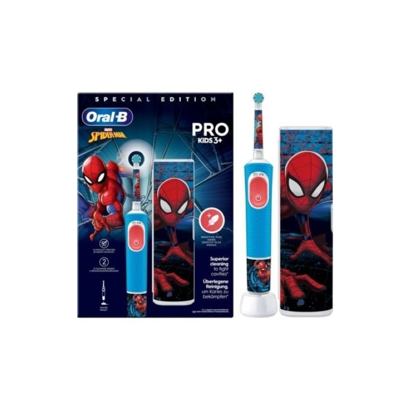 Escova de dentes Oral-B Pro Kids 3 Edição Especial Homem-Aranha