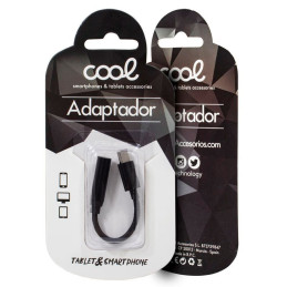 COOL Adaptador USB-C para Jack 3,5 mm