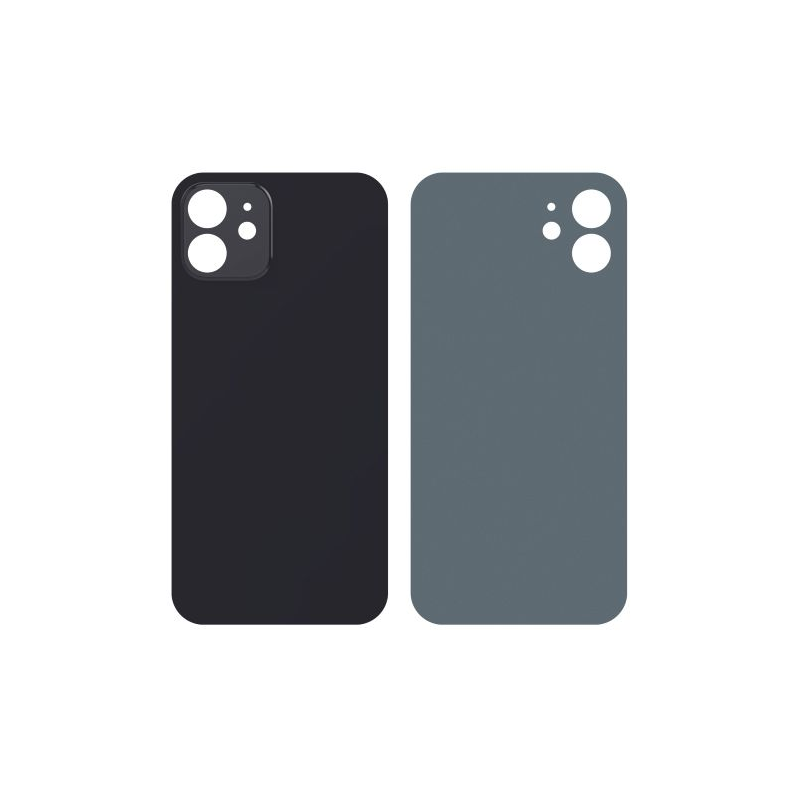 Capa traseira iPhone 12 Pro Max preta compatível