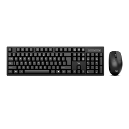 Pack Teclado PT + Rato Wireless (Preto) - EWENT