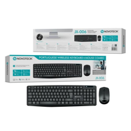 Pack sem Fios Teclado PT + Rato - NOVOTECK