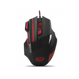 Rato Óptico 7D USB 7 Botões 2400DPI GAMES (WOLF RED) - ESPERANZA