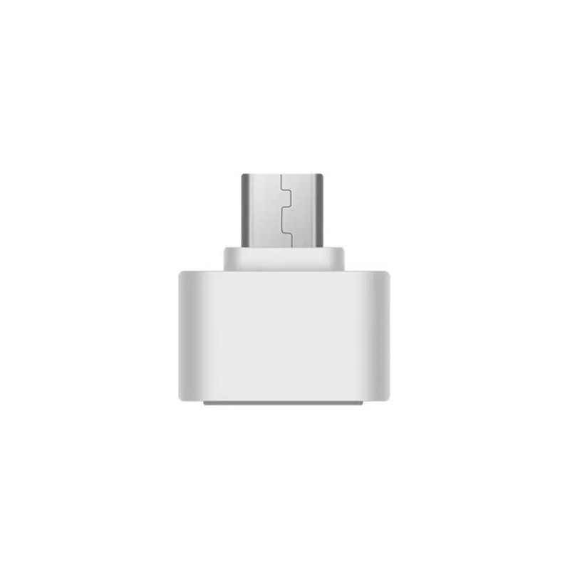 Adaptador USB Fêmea para TYPE-C Macho White