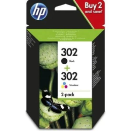 Tinteiro Original HP 302 Combo 2-Pack