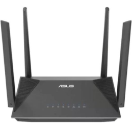 Roteador sem fio Asus RT-AX52 WiFi 6 1800Mbps 2,4GHz 5GHz 4 antenas WiFi 802