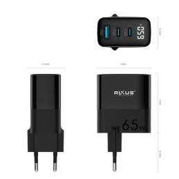 RIXUS 65W Fast GaN Charger RX105