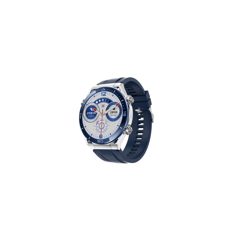 DTNO 1 DT Ultra Mate Smart Watch Silver Blue