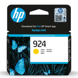 Tinteiro HP 924 Amarelo Original (4K0U5NE)