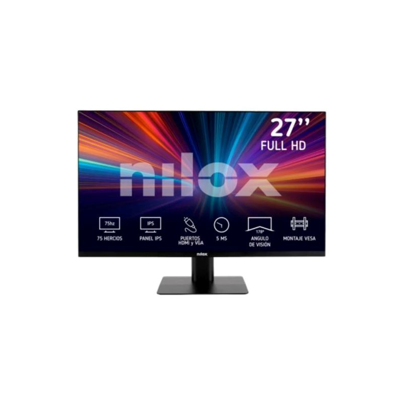 Monitor Nilox NXM27FHD11 27" LED IPS FullHD 75Hz