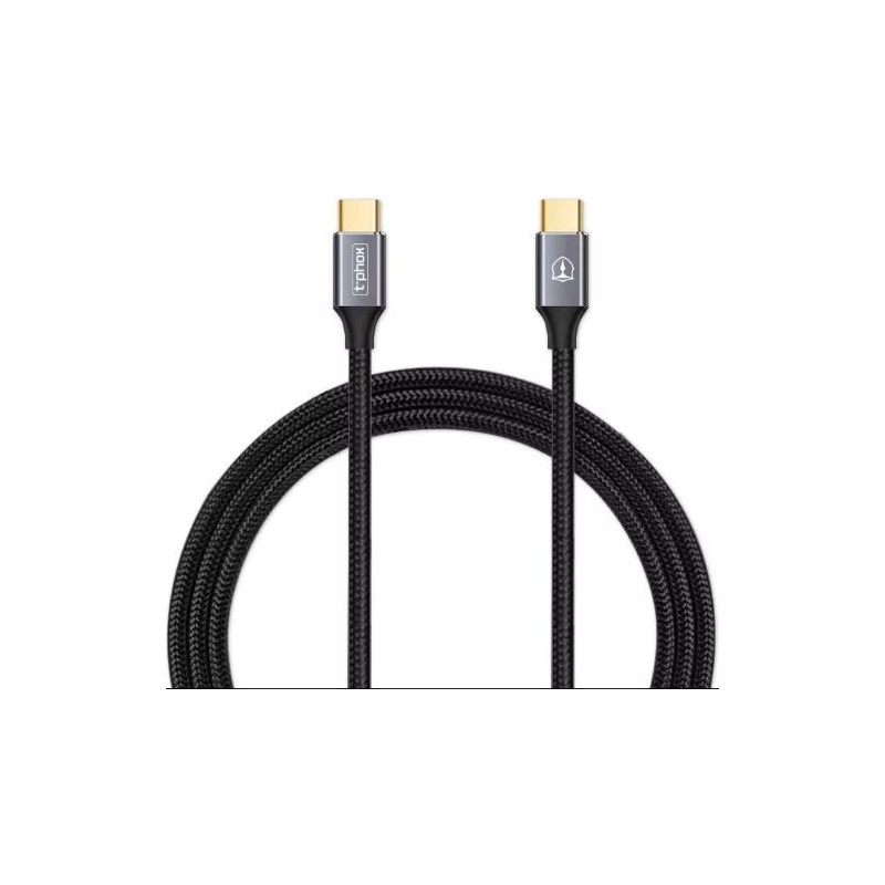 Cabo T-Phox Galaxy Cabo USB para Tipo C 3A (2 m) zinco
