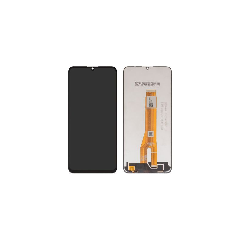 Huawei Honor X7a 4G 2023 LX1 RKY LX2 LCD + touch preto comparativo