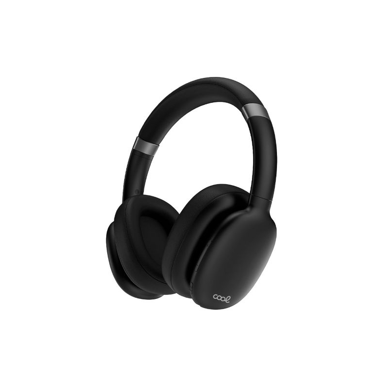 Auscultadores Estéreo Bluetooth COOL Roller Preto