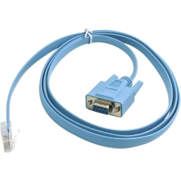 Cabo Adaptador RJ45 p/ Serial RS232 (1,8 mts)