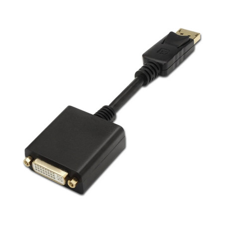 Adaptador Aisens Displayport para DVI Preto 15cm