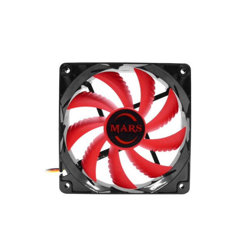 Ventoinha Mars Gaming MF12 120mm Vermelha