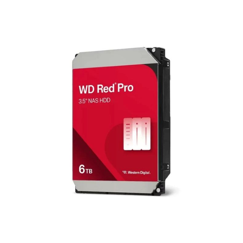 Disco rígido Western Digital WD Red Pro NAS de 6TB 3,5" SATA III 256 MB