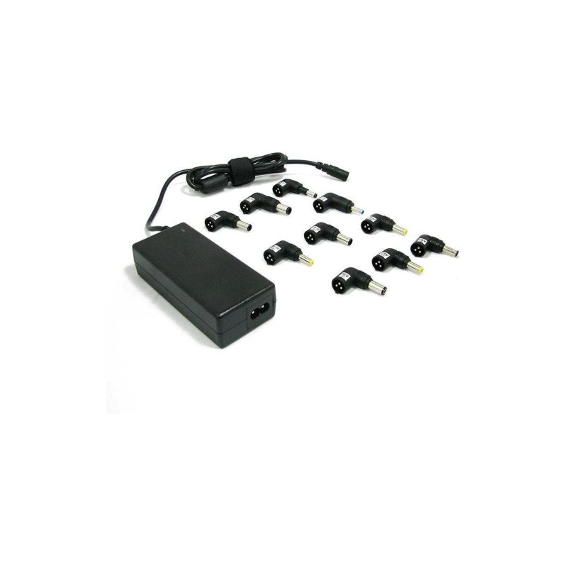 Carregador de Portátil Leotec 70W Automático 10 Conectores Voltagem 15-20V