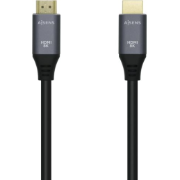 Cabo HDMI 2.1 8K Aisens A150-0426 HDMI Macho - HDMI Macho 1m - Preto