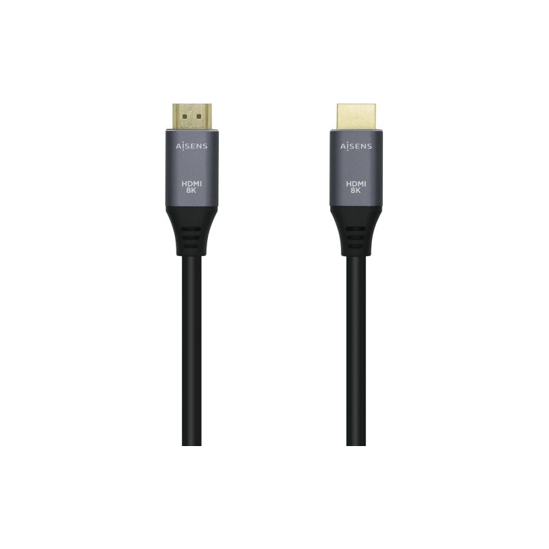 Cabo HDMI 2.1 8K Aisens A150-0426 HDMI Macho - HDMI Macho 1m - Preto