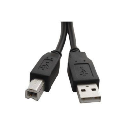 Cabo USB tipo A + USB tipo B p/ impressoras (5 mts)