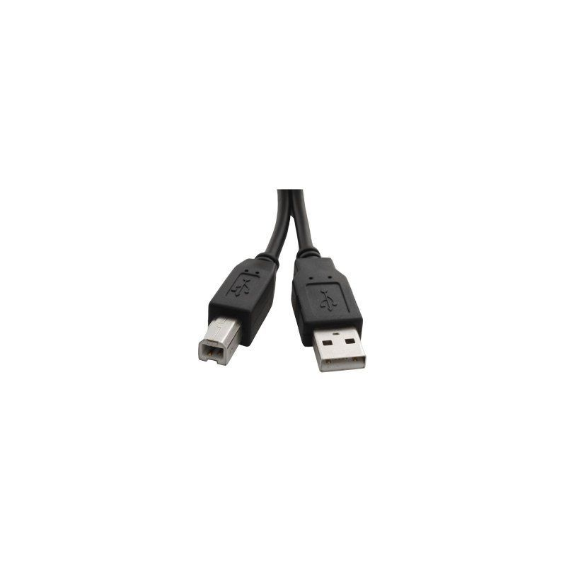 Cabo USB tipo A + USB tipo B p/ impressoras (5 mts)