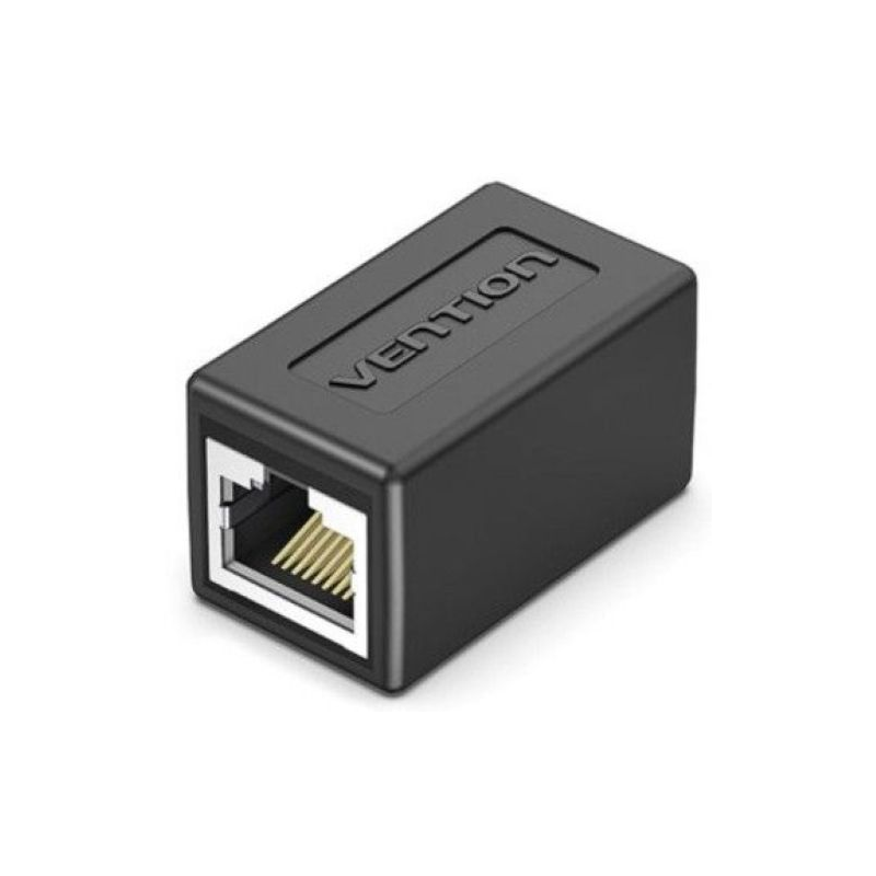 Adaptador Conector RJ45 Vention Cat.6 FTP RJ45 Fêmea - RJ45 Fêmea - Preto