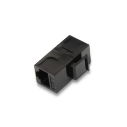 Adaptador RJ45 Aisens Fêmea / Fêmea - Cat.6 - Preto