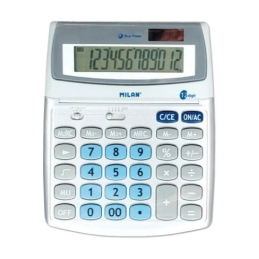 Calculadora Mila 152513BL/Gris