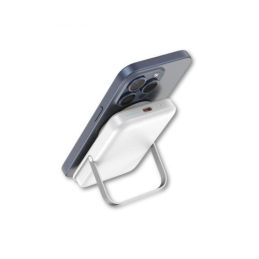 Qcharx Atlas Power Bank Wireless Magnetico 10.000 mAh Branco