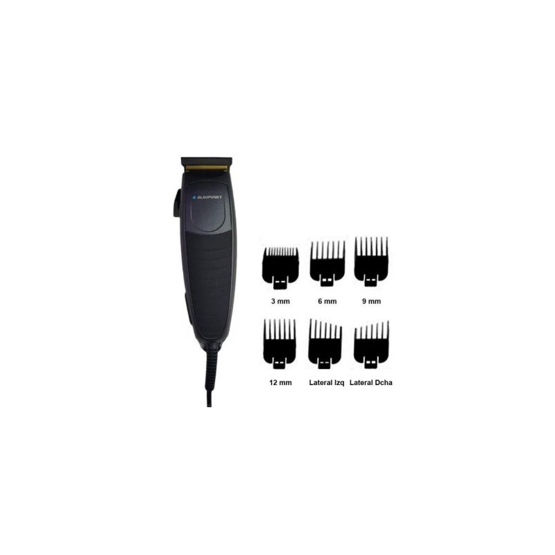 Blaupunkt BP5001 Máquina de Cortar Cabelo com Fio 9 Acessórios
