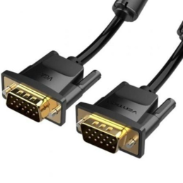 Cabo VGA Vention VGA Macho - VGA Macho 10m - Preto