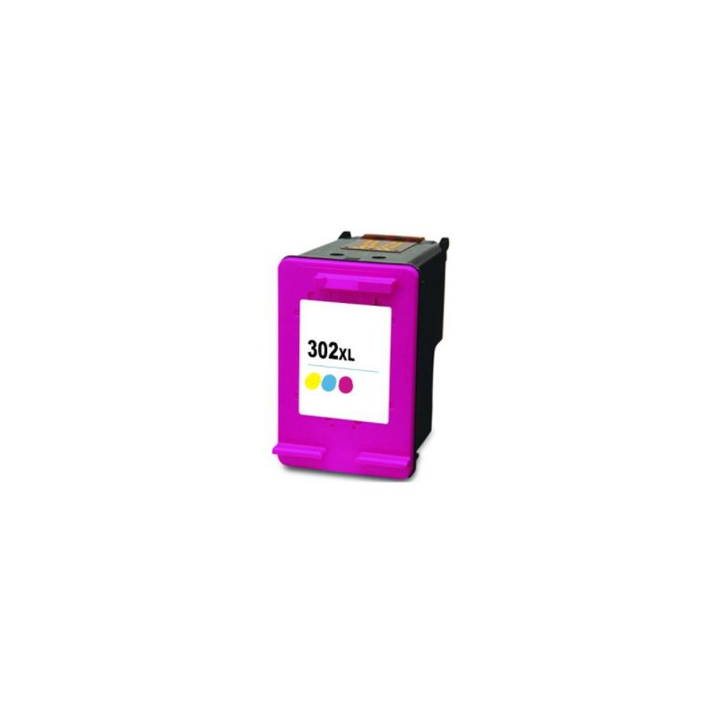 Tinteiro Compatível HP Officejet 3800/3830 (F6U67) N-302 XL Cor
