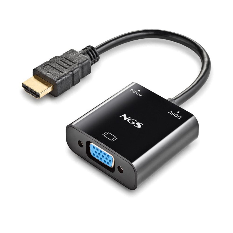 Adaptador NGS Chameleon HDMI para SVGA + Audio