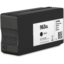 Tinteiro Compatível para HP 963XL Preto 3JA30A
